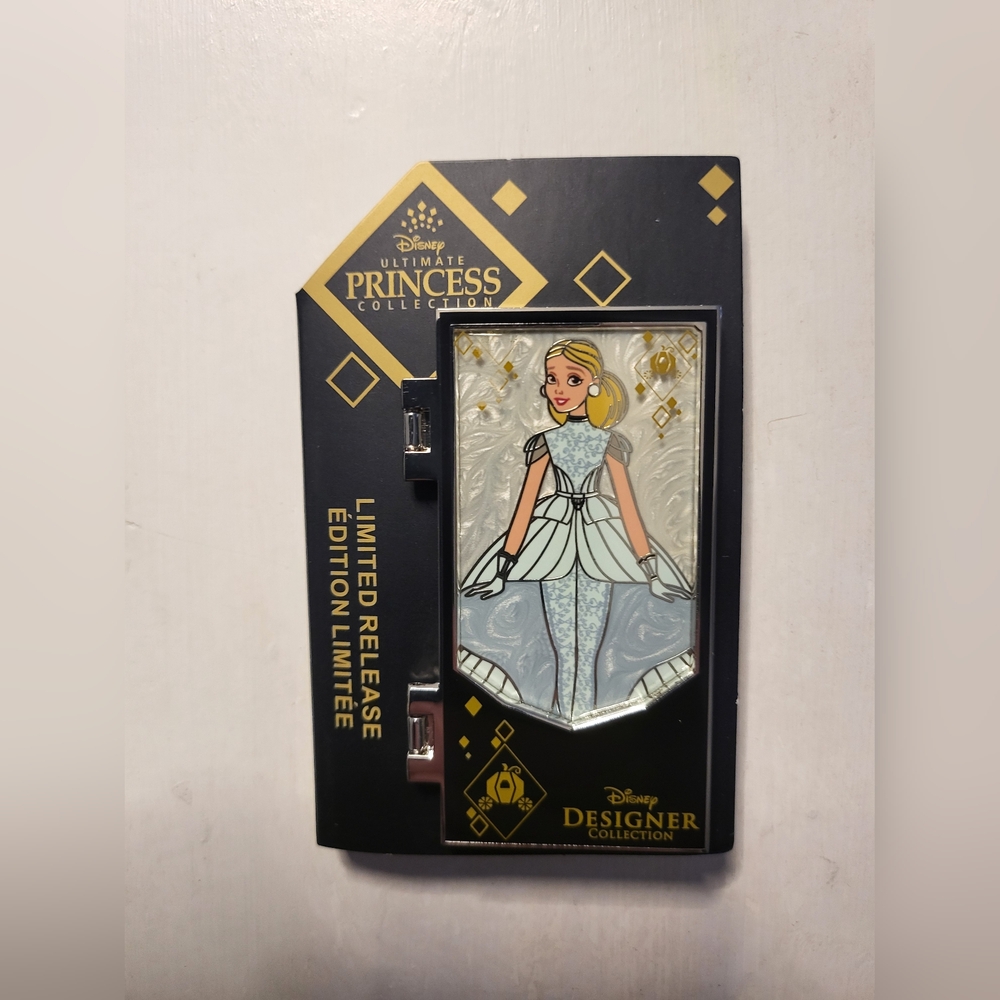 Cinderella Disney Ultimate Princess Designer Doll Collection Hinged Pin Limited